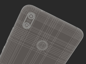 huawei y9 2019 black 3D Model