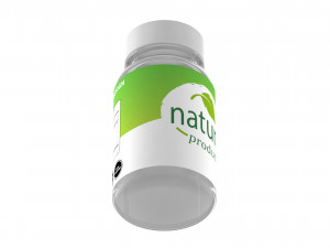 3d empty pill bottle 3D Model