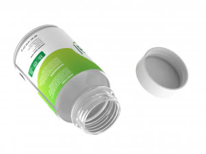 3d empty pill bottle 3D Model