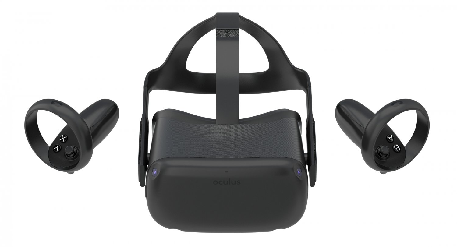 Oculus Quest 2 3D model - Download Electronics on