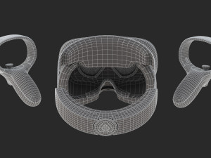htc vive cosmos set 3D-Modell