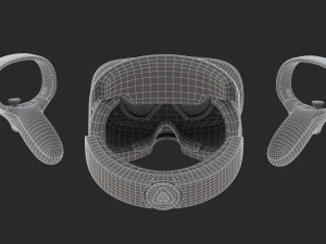 htc vive cosmos set 3D Model