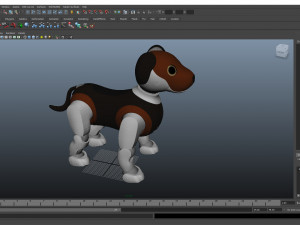 sony aibo choco 3D Model