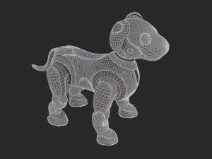 sony aibo choco 3D Model