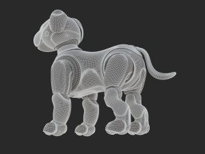 sony aibo choco 3D Model
