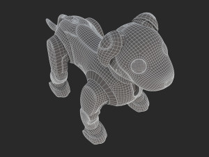 sony aibo choco 3D Model