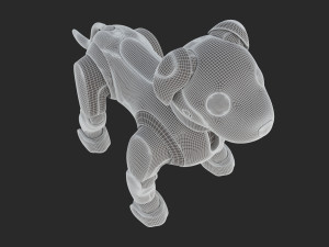 sony aibo choco 3D Model