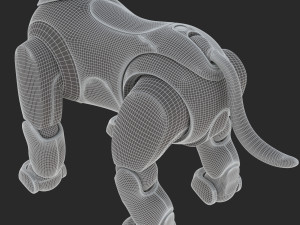 sony aibo choco 3D Model