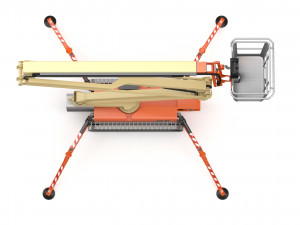 jlg x770aj compact compact crawker boom 3D Model