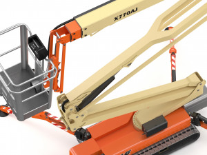 jlg x770aj compact compact crawker boom 3D Model