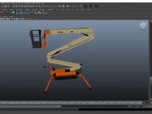 jlg x770aj compact compact crawker boom 3D Model