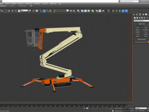 jlg x770aj compact compact crawker boom 3D Model