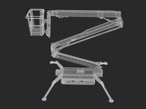 jlg x770aj compact compact crawker boom 3D Model