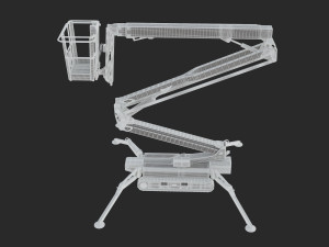 jlg x770aj compact compact crawker boom 3D Model