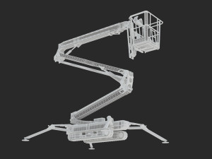 jlg x770aj compact compact crawker boom 3D Model
