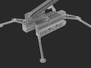 jlg x770aj compact compact crawker boom 3D Model