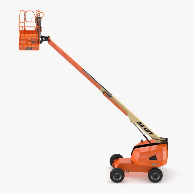 jlg 400s telescopic boom lift 3d 3Dモデル .c4d .max .obj .3ds .fbx .stl .blend 