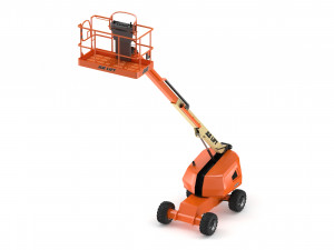 jlg 400s telescopic boom lift 3d 3Dモデル