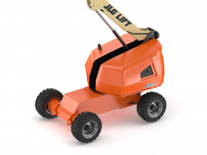 jlg 400s telescopic boom lift 3d 3Dモデル