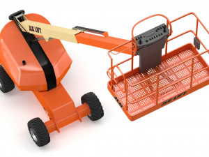 jlg 400s telescopic boom lift 3d 3Dモデル