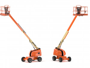 jlg 400s telescopic boom lift 3d 3Dモデル