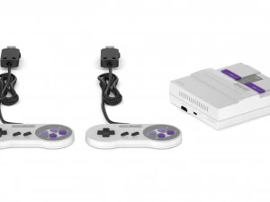 super nintendo entertainment system classic edition 3D Model