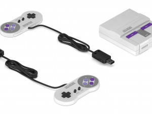 super nintendo entertainment system classic edition 3D Modell