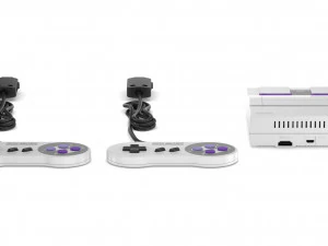 super nintendo entertainment system classic edition 3D Model
