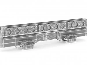 dts led katana 3D Model