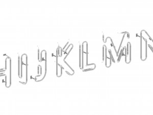 neon alphabet 2 3D मॉडल