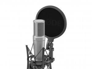 rode studio microphone stands with filter Model 3D