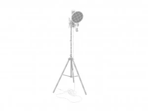 rode studio microphone stands with filter 3D Model