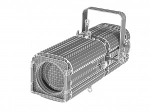 dts conventinonal projectors led profilo 200 Modelo 3D