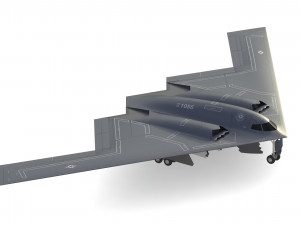 northrop grumman b-2 spirit 3D Модель
