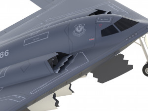 northrop grumman b-2 spirit 3D Модель