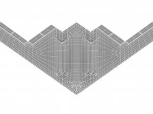 northrop grumman b-2 spirit 3D Модель