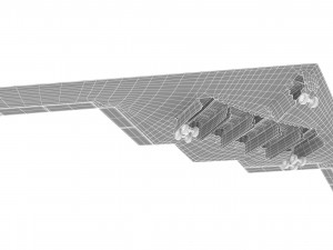 northrop grumman b-2 spirit 3D Модель
