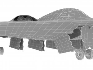 northrop grumman b-2 spirit 3D Модель