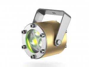 3d dts led underwater dive 3 fc with stand model 3D Model