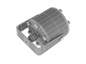 3d dts led underwater dive 3 fc with stand model Modello 3D