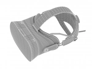 varjo vr-1 headset 3D Model