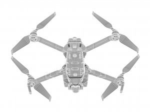 dji mavic 2 pro zoom Modelo 3D