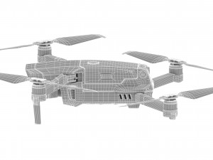 dji mavic 2 pro zoom Modelo 3D