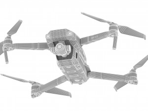 dji mavic 2 pro zoom Modelo 3D