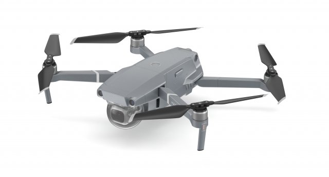 dji mavic 2 pro with hassalblad camera 3D Модель .c4d .max .obj .3ds .fbx .stl .blend 