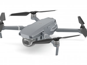 DJI Mavic Air2 Drone Quadcopter UAV avec caméra modèle 3D $79 - .3ds .blend  .c4d .fbx .max .ma .lxo .obj - Free3D