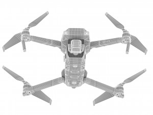 dji mavic 2 pro with hassalblad camera 3D Модель