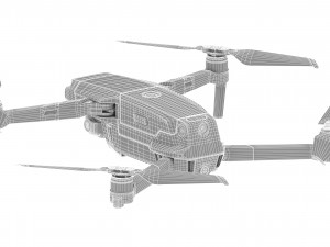 dji mavic 2 pro with hassalblad camera 3D Модель