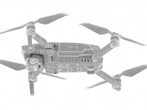 dji mavic 2 pro with hassalblad camera 3D Модель