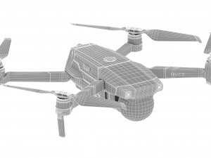 dji mavic 2 pro with hassalblad camera 3D Модель